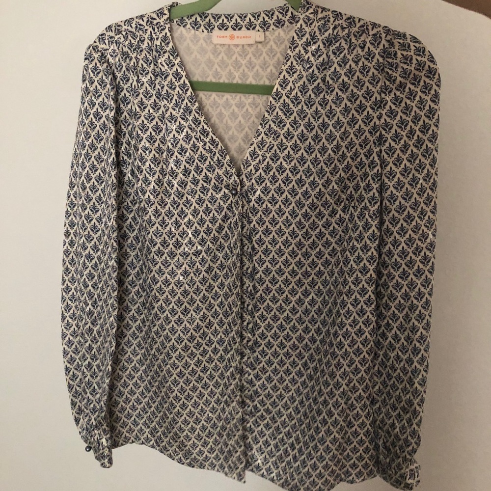 Tory Burch silk blouse 2